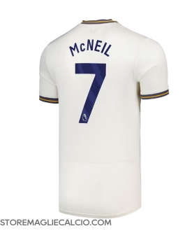 Everton Dwight McNeil #7 Maglia Gara Terza Repliche 2024-25